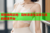 探索暗网禁地：隐秘资源与深度交流的绝佳平台