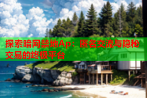 探索暗网禁地Ap：匿名交流与隐秘交易的终极平台