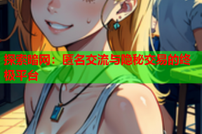 探索暗网：匿名交流与隐秘交易的终极平台