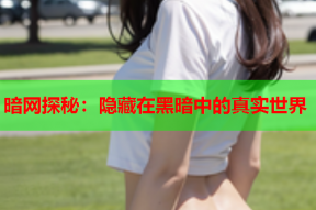 暗网探秘：隐藏在黑暗中的真实世界