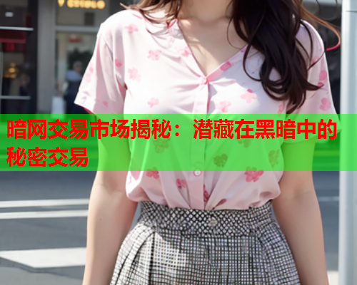 暗网交易市场揭秘：潜藏在黑暗中的秘密交易  第1张