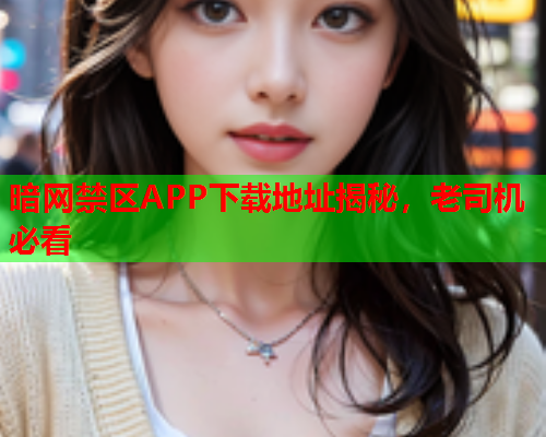 暗网禁区APP下载地址揭秘，老司机必看  第1张