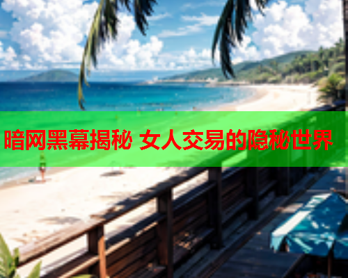 暗网黑幕揭秘 女人交易的隐秘世界  第2张