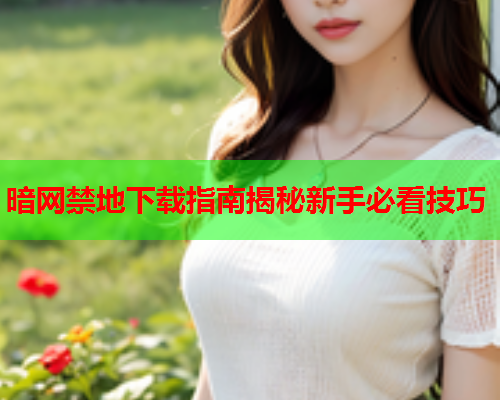 暗网禁地下载指南揭秘新手必看技巧  第1张