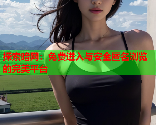 探索暗网：免费进入与安全匿名浏览的完美平台  第1张